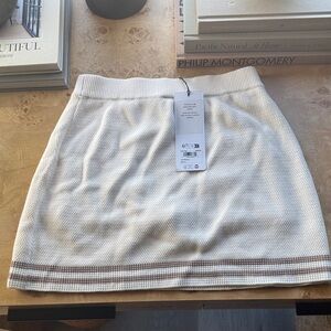 ALO Tennis Club Sweater Knit Skirt
